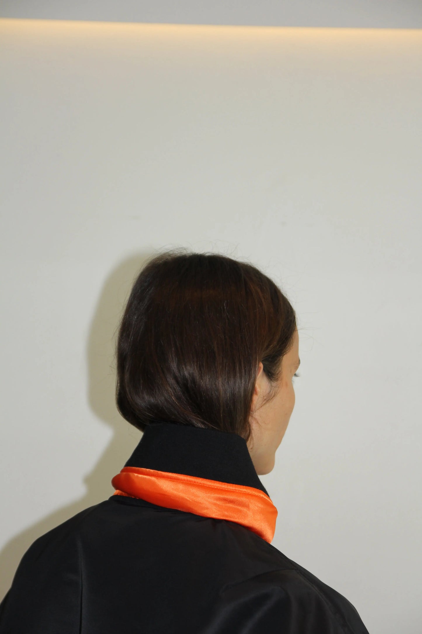 BOMBERS NOIR COL ORANGE - RIZ POLI soemshop - RIZ POLI