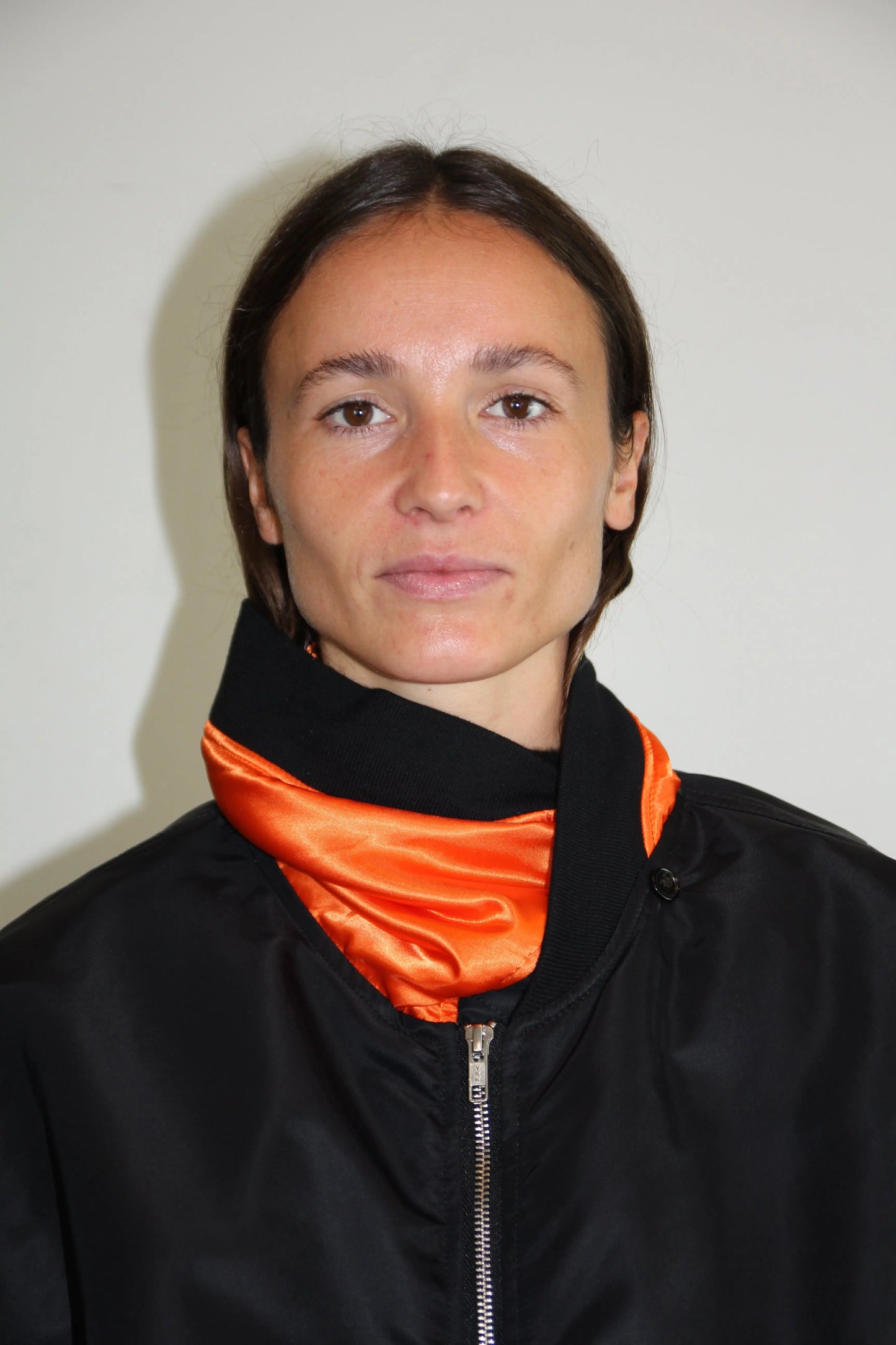 BOMBERS NOIR COL ORANGE - RIZ POLI soemshop - RIZ POLI