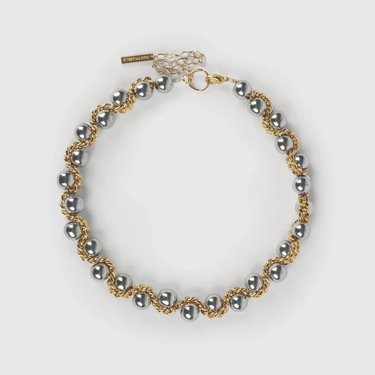 COLLIER SERPENT ARGENT ET DORÉ - KITESY MARTIN STUDIO soemshop - KITESY MARTIN STUDIO