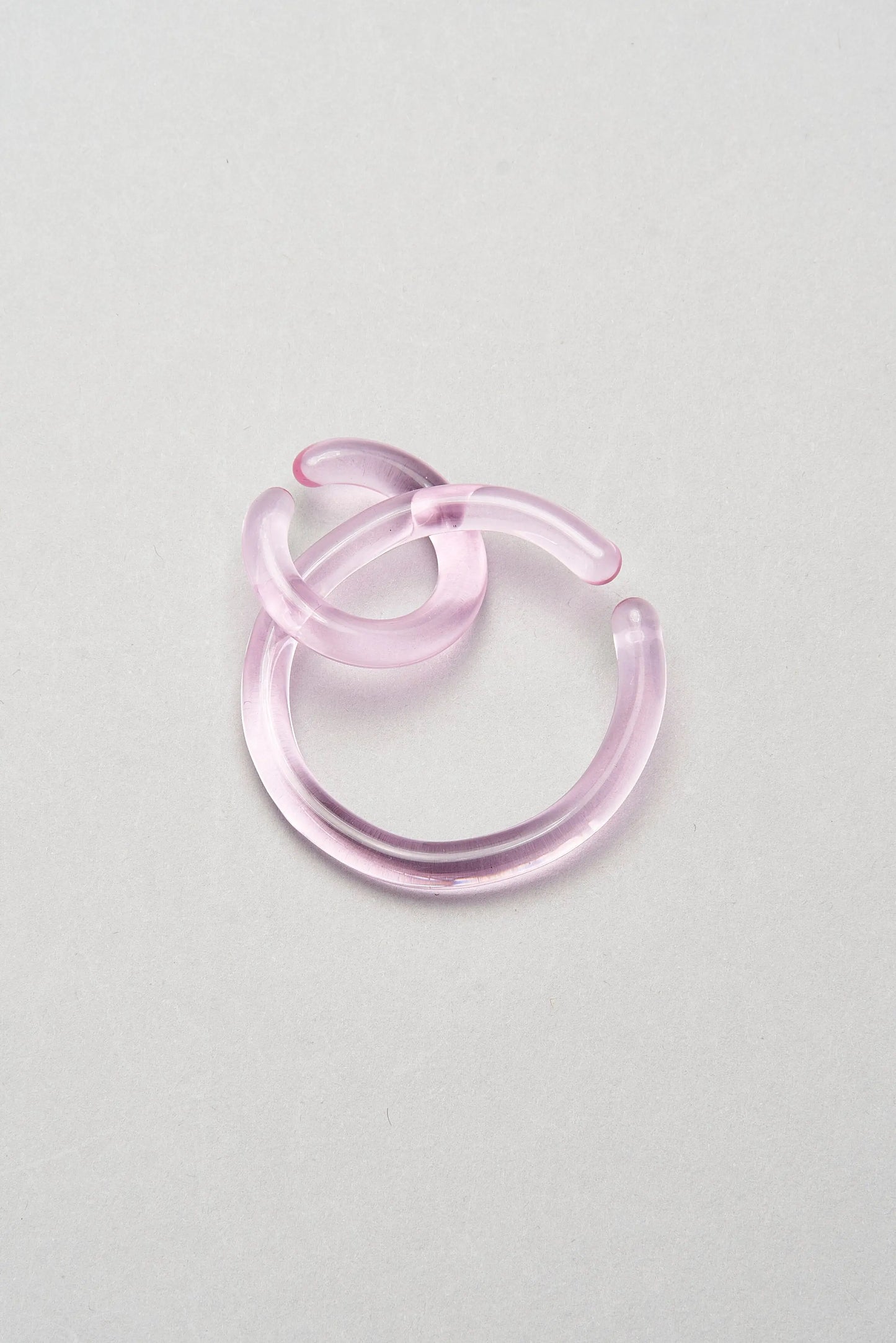 EARCUF LUMINEUX EN CRYSTAL ROSE - MUSSELS AND MUSCELS soemshop - Mussels ans Muscels