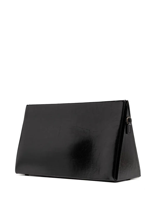 GRAND SAC ORIGAMI EN CUIR NOIR - UMA WANG soemshop - UMA WANG