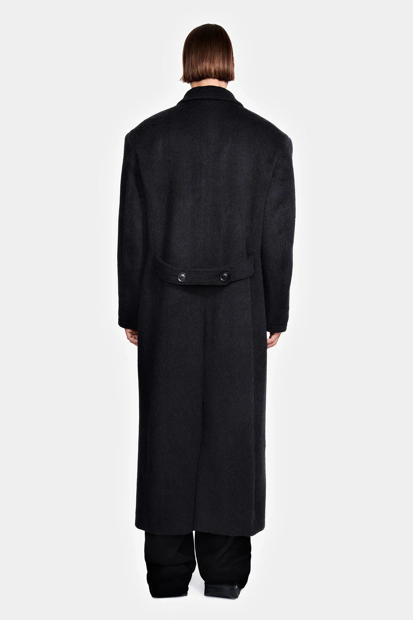 MANTEAU DOUBLE CROISURE OVERSIZE EN LAINE- LOUIS GABRIEL NOUCHI soemshop - Louis Gabriel Nouchi