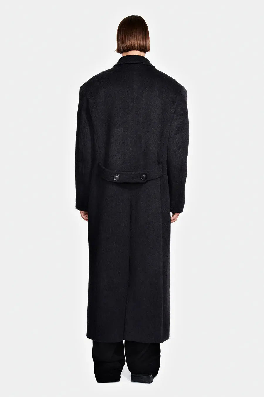 MANTEAU DOUBLE CROISURE OVERSIZE EN LAINE - LOUIS GABRIEL NOUCHI soemshop - Louis Gabriel Nouchi