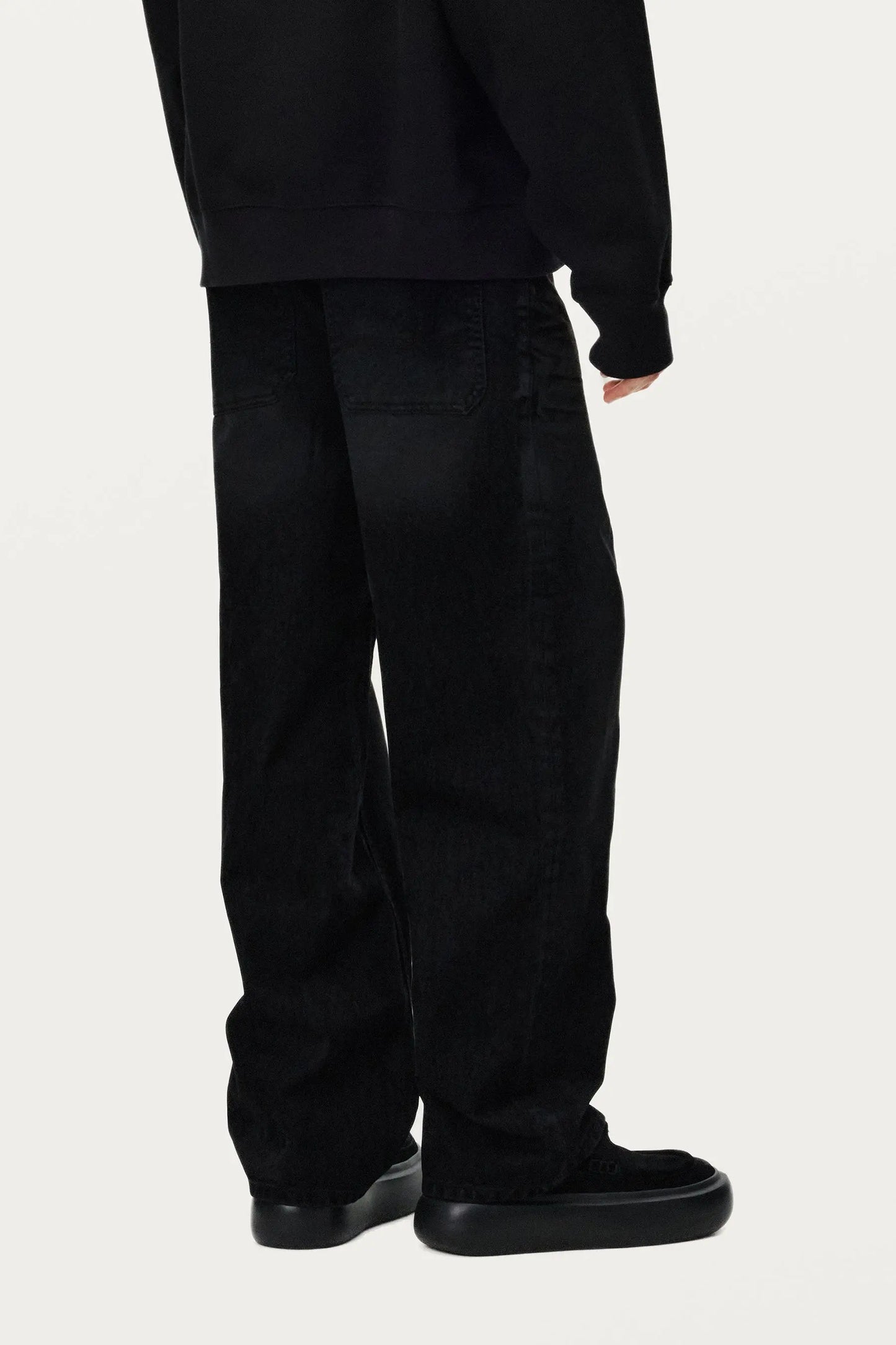 PANTALON DROIT NOIR - SOLID HOMME soemshop - SOLID HOMME