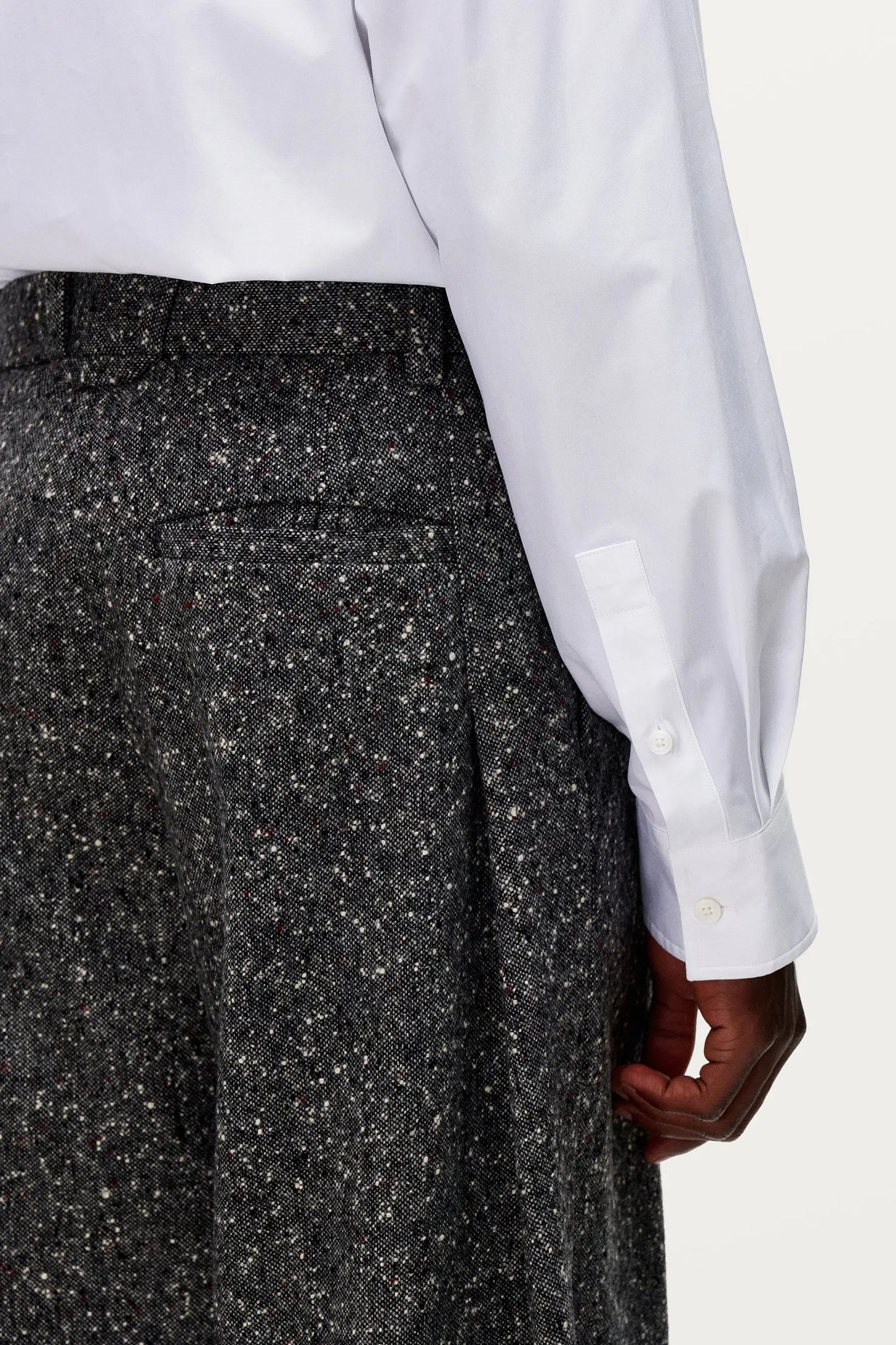 PANTALON GRIS CHINÉ - SOLID HOMME soemshop - SOLID HOMME