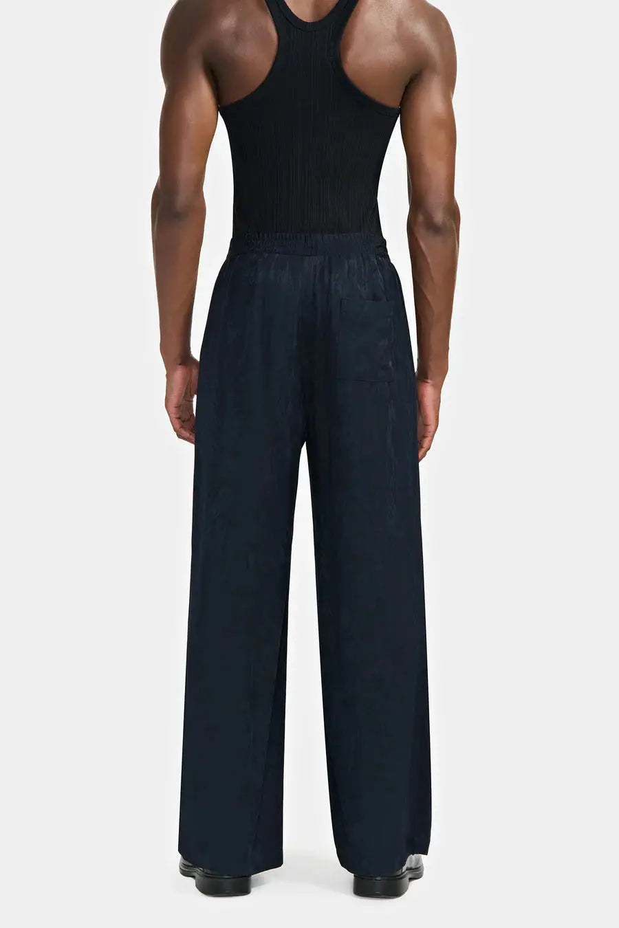 PANTALON LARGE EN JACQUARD MOTIF FOURRURE - LOUIS GABRIELLE NOUCHI soemshop - Louis Gabriel Nouchi