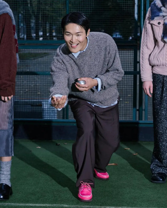 PULL GRIS DESTRUCTURÉ AUX EXTRÉMITÉS - ATOMOFACTORY soemshop - ATOMOFACTORY