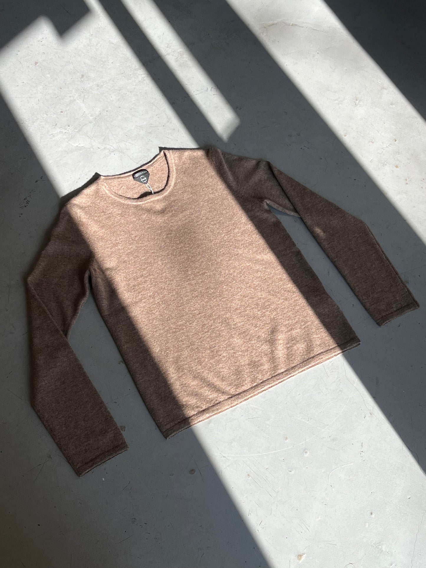 PULL TAUPE COL ROND - UNIVERSEL soemshop - universel