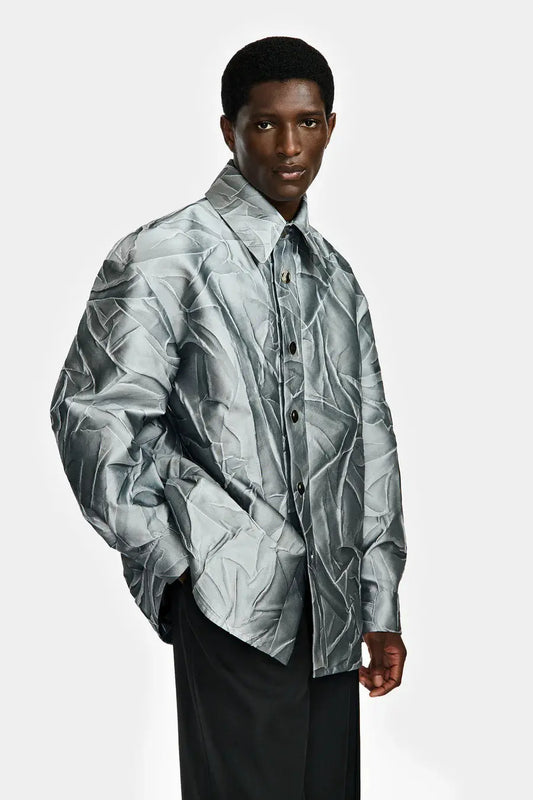 SURCHEMISE EN JACQUARD CAR CRASH- LOUIS GABRIEL NOUCHI soemshop - LOUIS GABRIEL NOUCHI