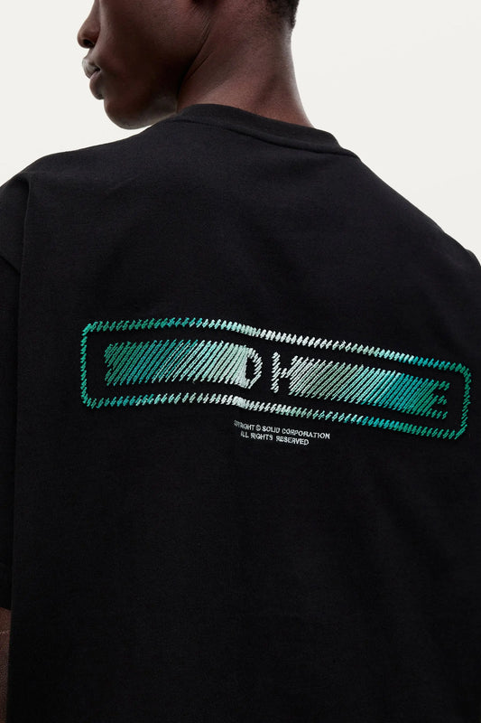 TEE-SHIRT MANCHE COURTE NOIR - SOLID HOMME soemshop - SOLID HOMME