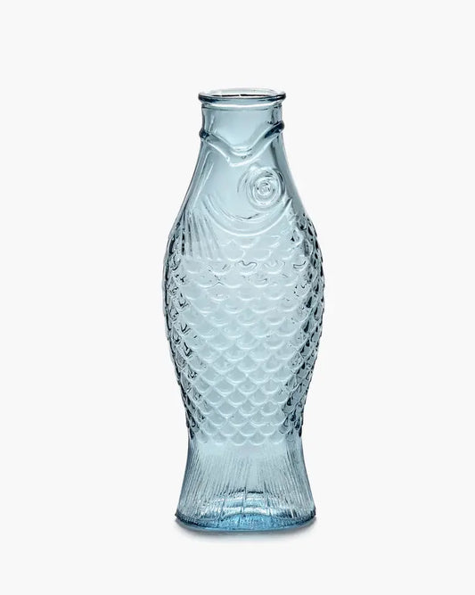VASE POISSON BLEU CLAIR soemshop