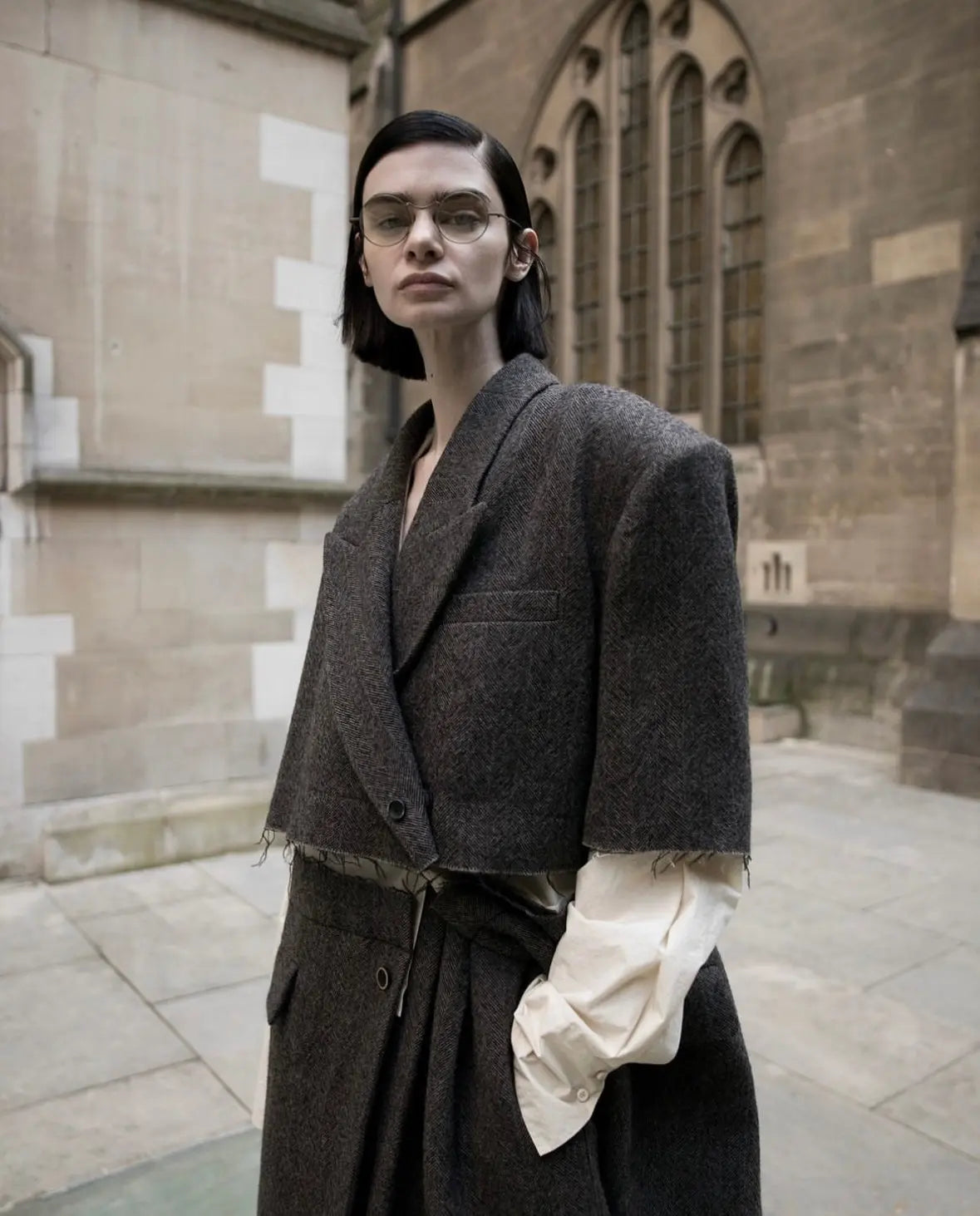 VESTON CROP - UMA WANG soemshop - UMA WANG