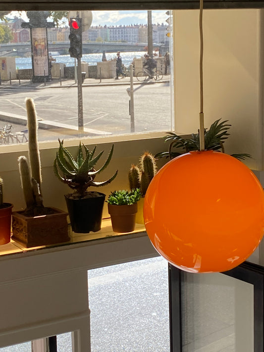 SUSPENSION OPALINE VINTAGE soemshop