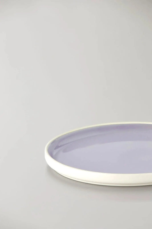 ASSIETTE IVOIRE & VIOLETTE - STUDIO ABOUT soemshop - STUDIO ABOUT