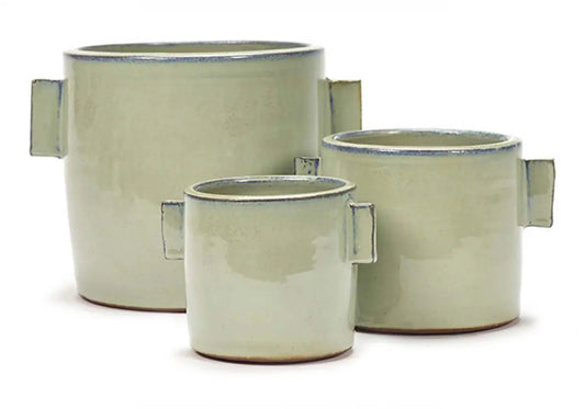 CACHE POT EN FAIENCE - MARIE MICHIELESSEN soemshop - Marie Michielssen