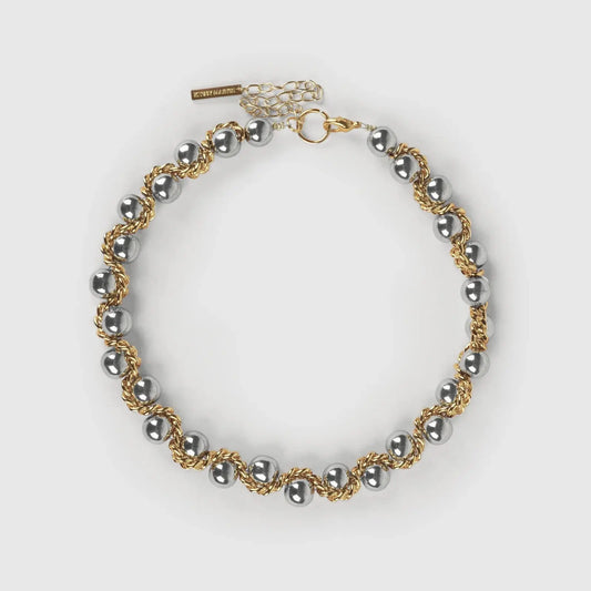COLLIER SERPENT ARGENT ET DORÉ - KITESY MARTIN STUDIO soemshop - KITESY MARTIN STUDIO