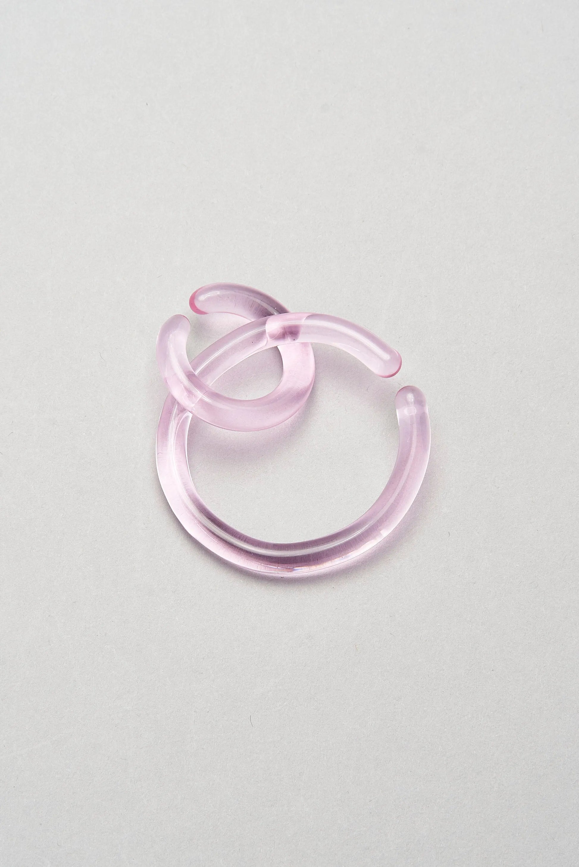 EARCUF LUMINEUX EN CRYSTAL ROSE - MUSSELS AND MUSCELS soemshop - Mussels ans Muscels