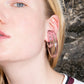 EARCUF LUMINEUX EN CRYSTAL ROSE - MUSSELS AND MUSCELS soemshop - Mussels ans Muscels