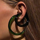 EARCUF LUMINEUX EN CRYSTAL VERT - MUSSELS AND MUSCELS soemshop - Mussels ans Muscels