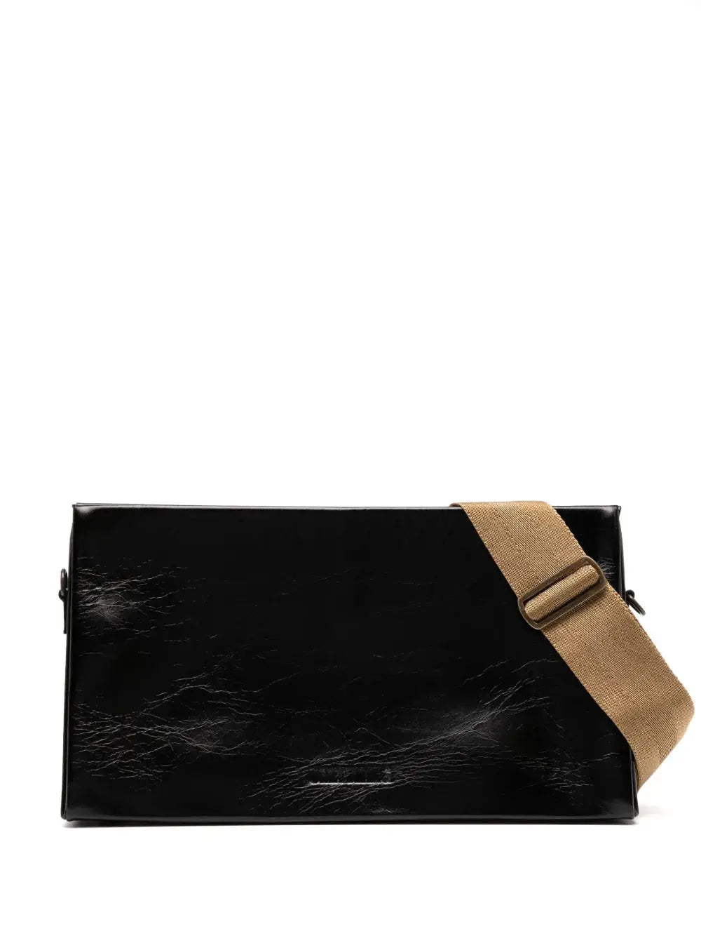GRAND SAC ORIGAMI EN CUIR NOIR - UMA WANG soemshop - UMA WANG