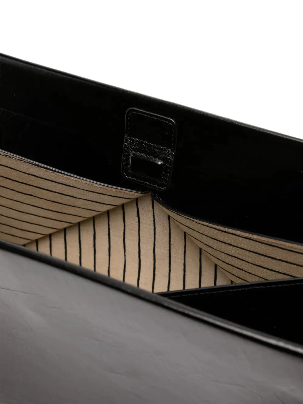 GRAND SAC ORIGAMI EN CUIR NOIR - UMA WANG soemshop - UMA WANG