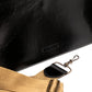 GRAND SAC ORIGAMI EN CUIR NOIR - UMA WANG soemshop - UMA WANG
