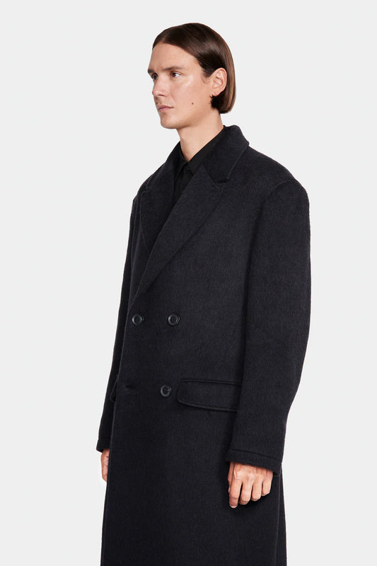 MANTEAU DOUBLE CROISURE OVERSIZE EN LAINE - LOUIS GABRIEL NOUCHI