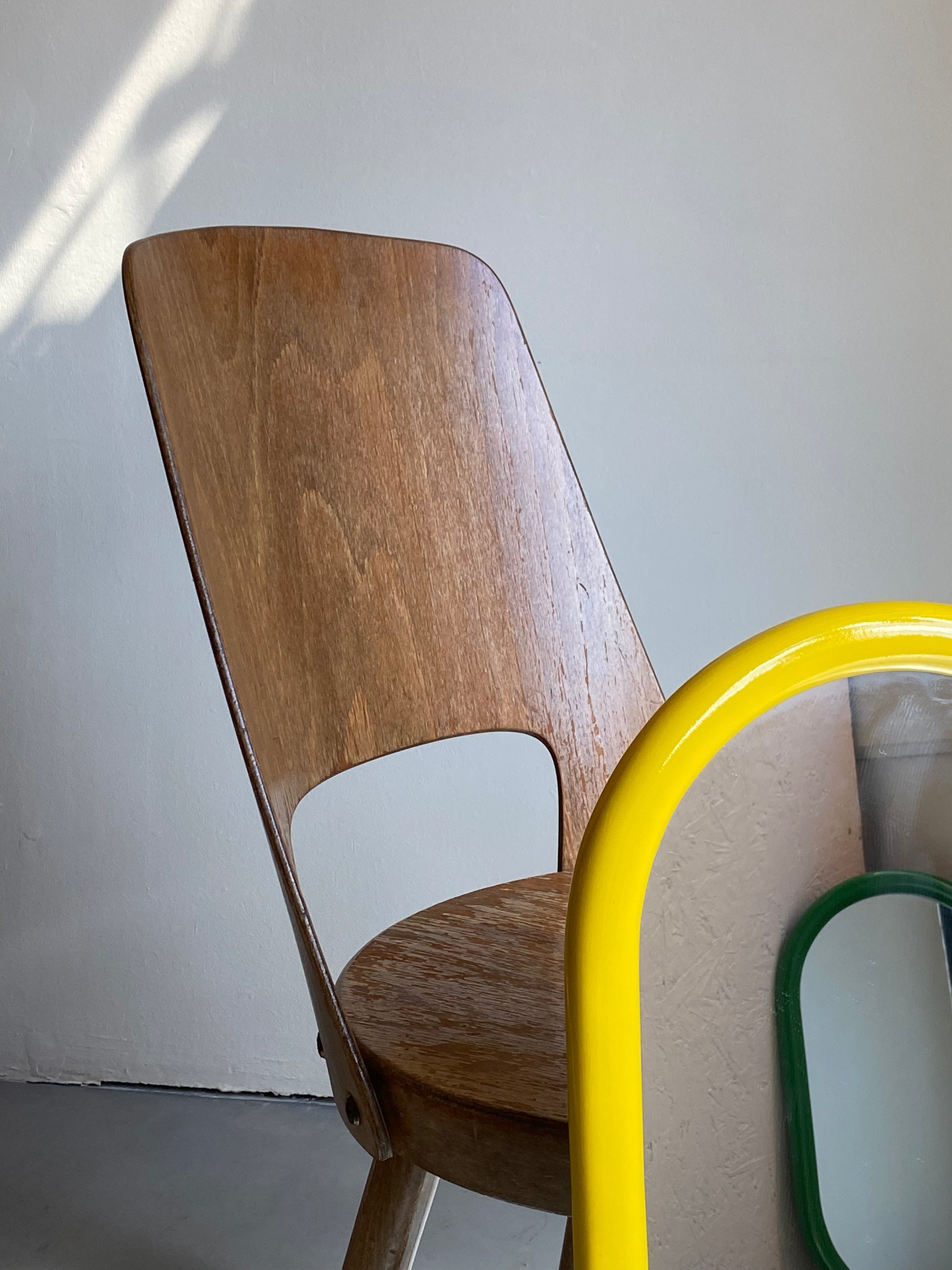 MIROIR OVALE JAUNE - KERSTEN soemshop - KERSTEN