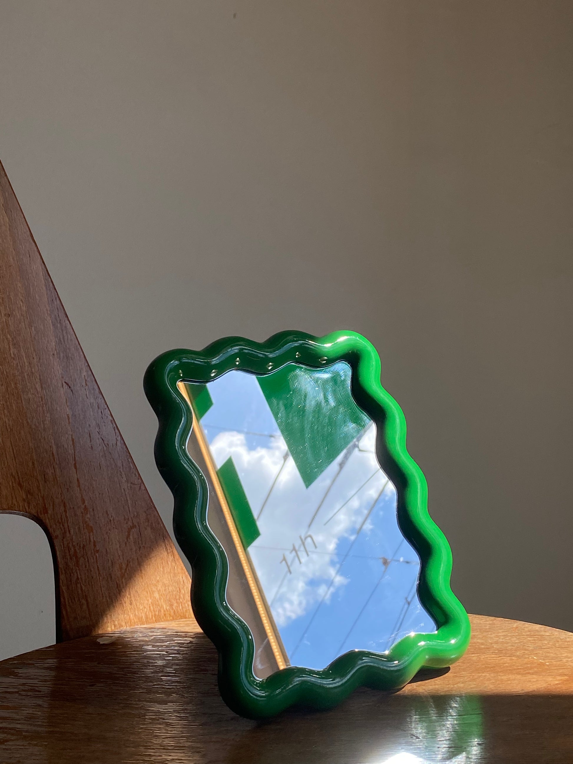 MIROIR RECTANGULAIRE VERT - KERSTEN soemshop - KERSTEN