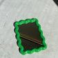 MIROIR RECTANGULAIRE VERT - KERSTEN soemshop - KERSTEN