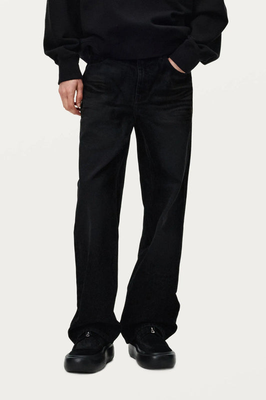 PANTALON DROIT NOIR - SOLID HOMME soemshop - SOLID HOMME