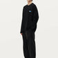 TEE-SHIRT NOIR MANCHE LONGUE - SOLID HOMME soemshop - SOLID HOMME